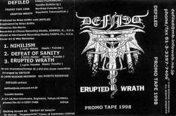 Defiled (JAP) : Promo Tape 1998